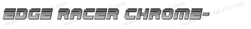 Edge Racer Chrome字体转换